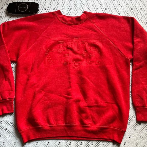 Vintage Casino Magic Crewneck Sweatshirt - Picture 1 of 3